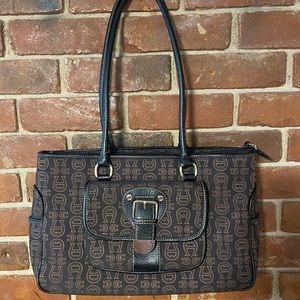 Etienne Aigner Brown and Hold Handbag